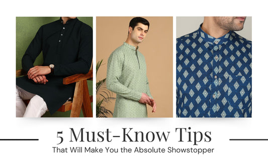 5 Must-Know Tips to Choose the Perfect Kurta Pyjama for Your Body Type