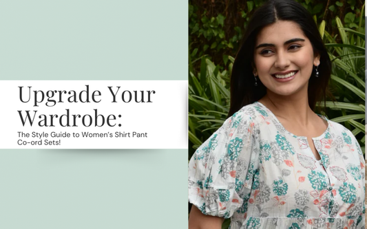 "Upgrade Your Wardrobe: The Style Guide to Women’s Shirt Pant Co-ord Sets!"