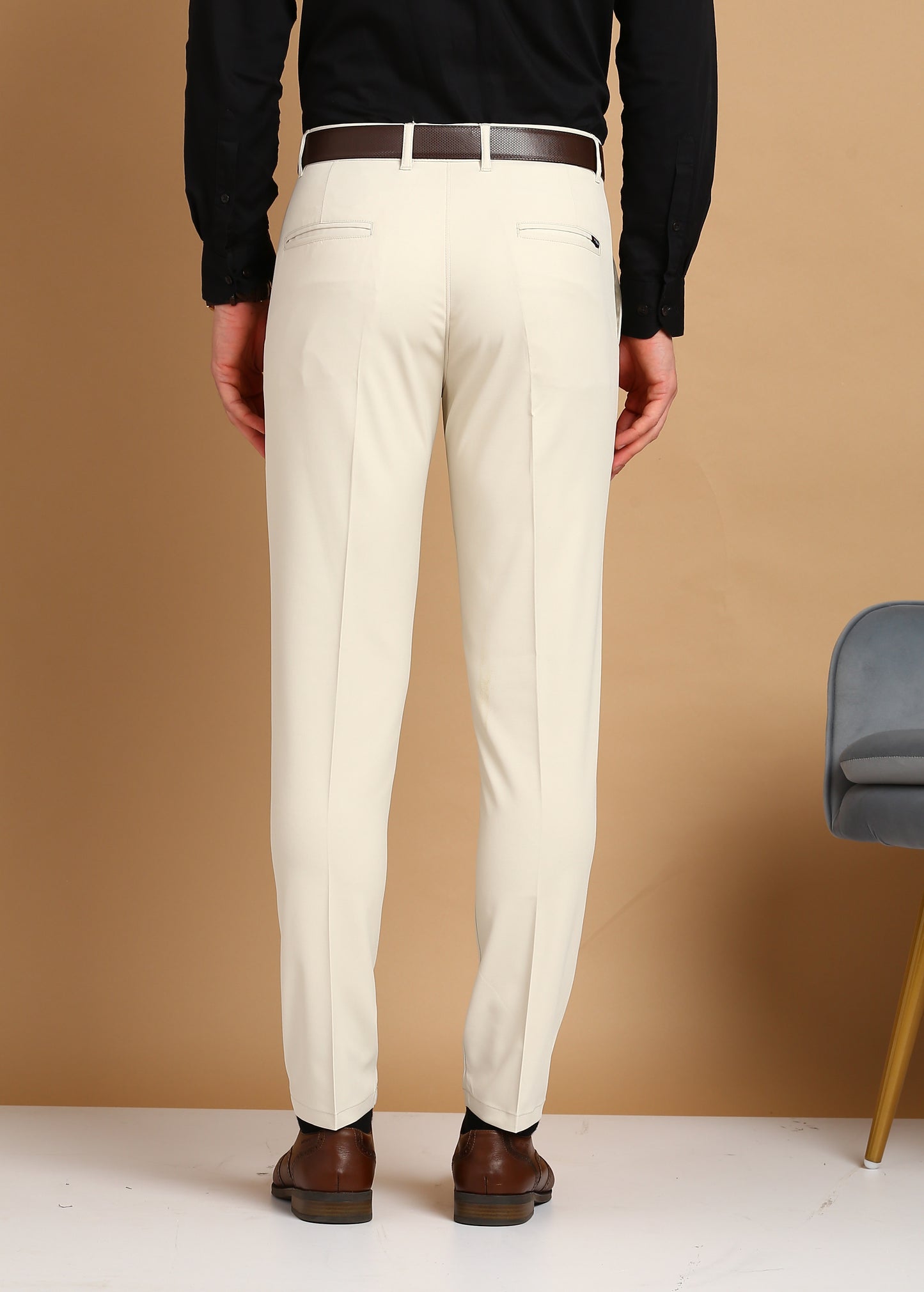 Slim Fit Formal Trousers