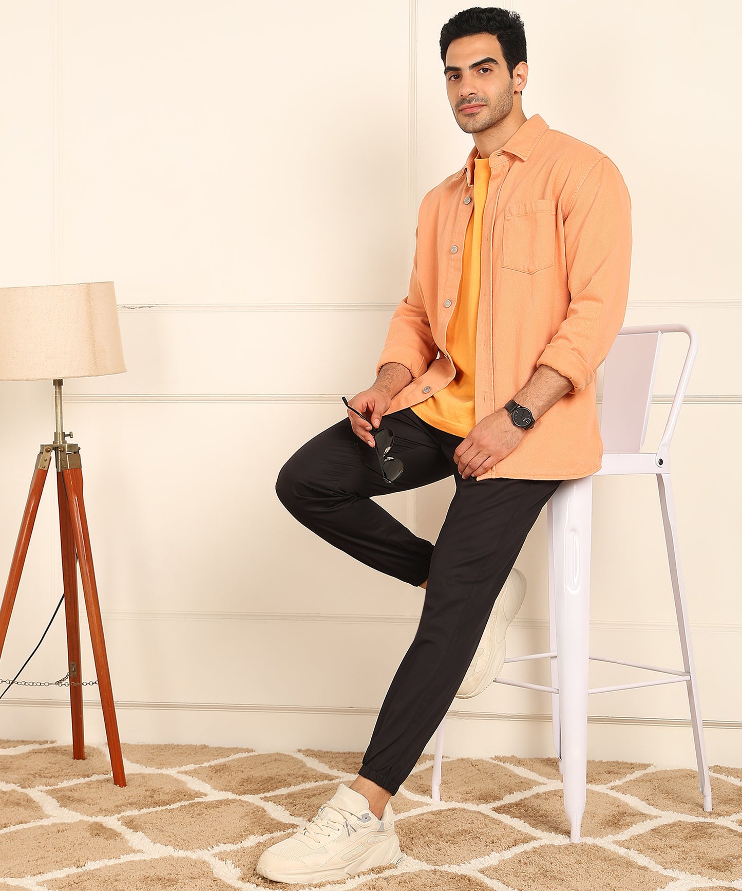 Slim Fit Jogger Style Trousers