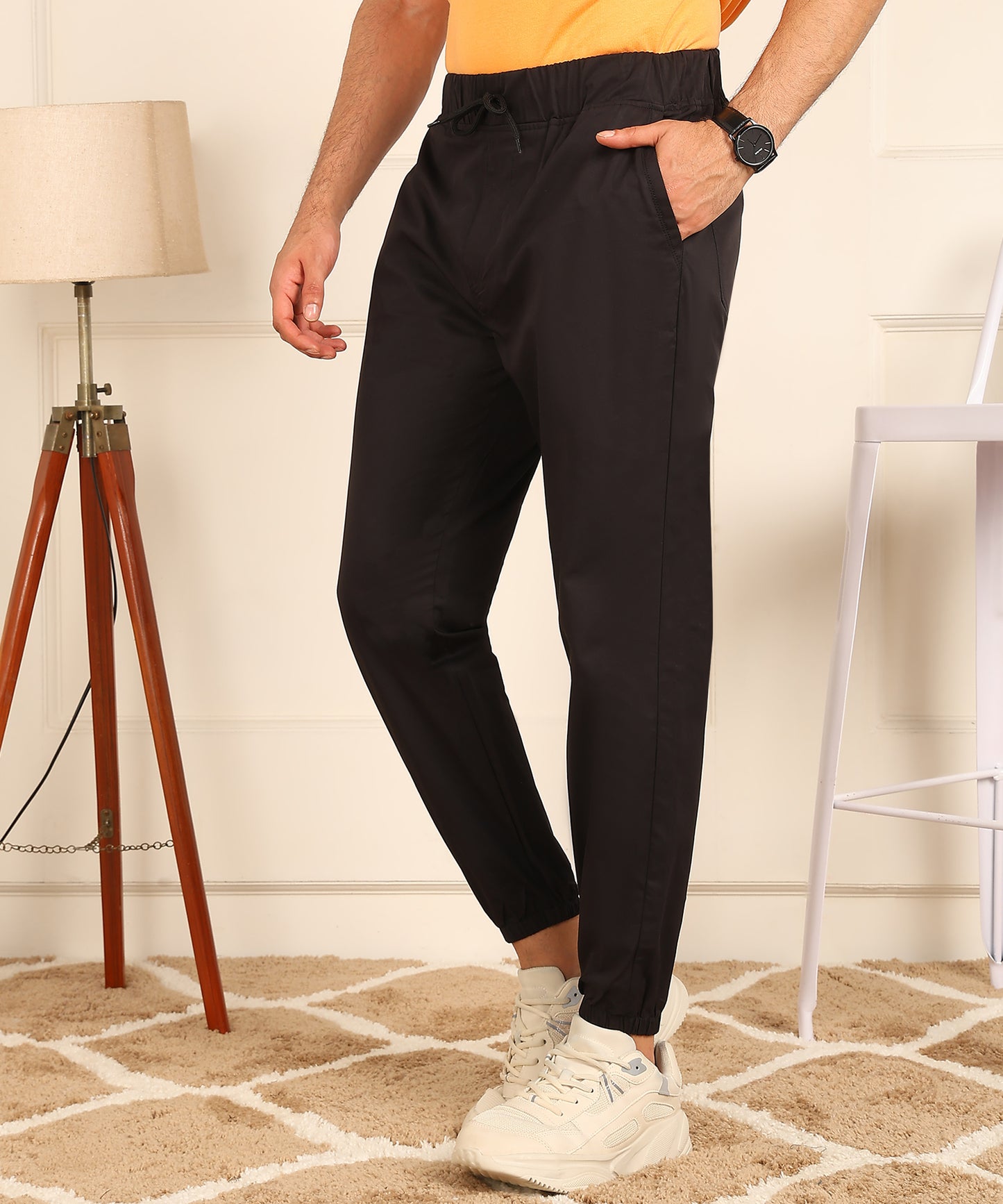 Slim Fit Jogger Style Trousers