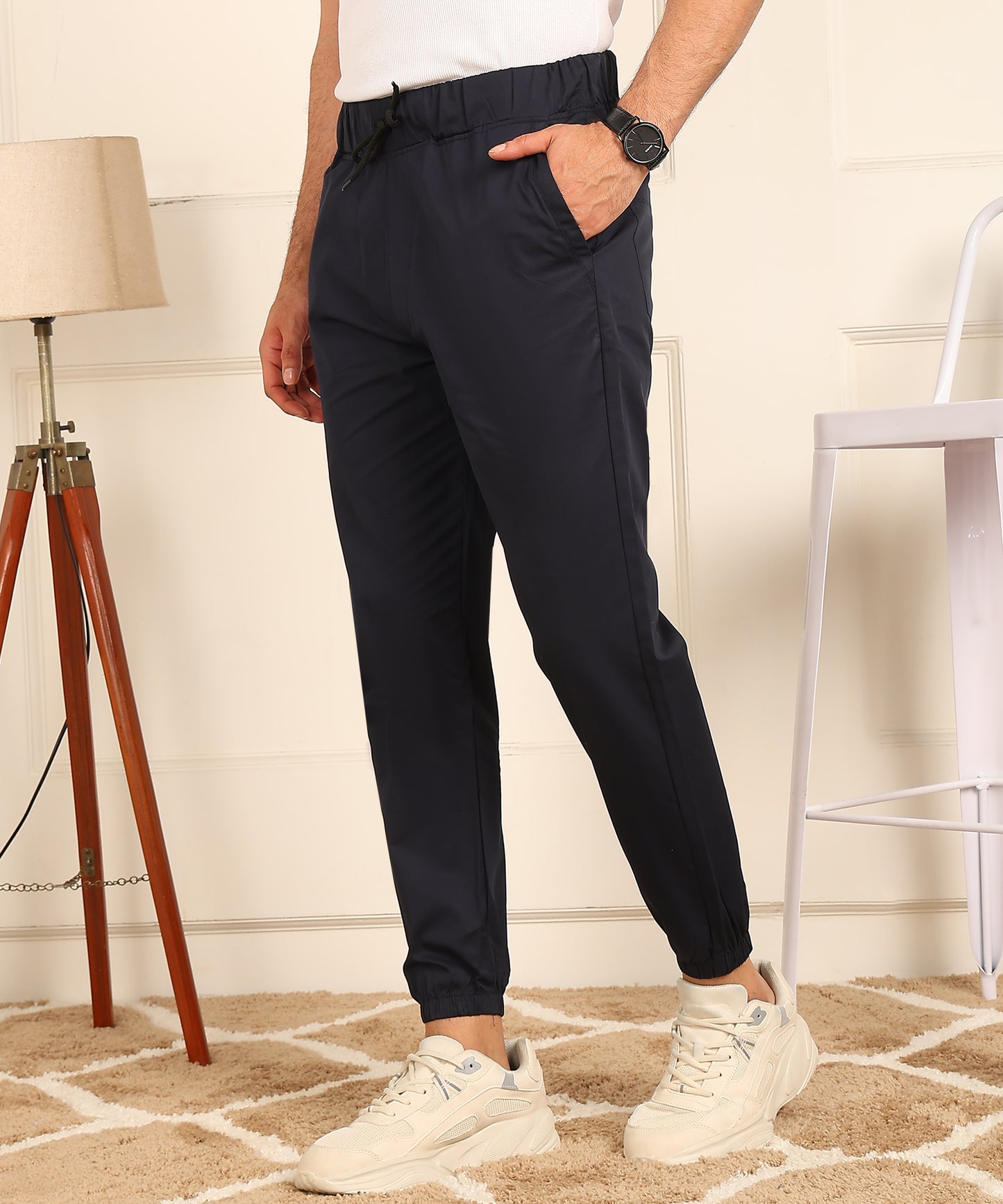 Slim Fit Jogger Style Trousers