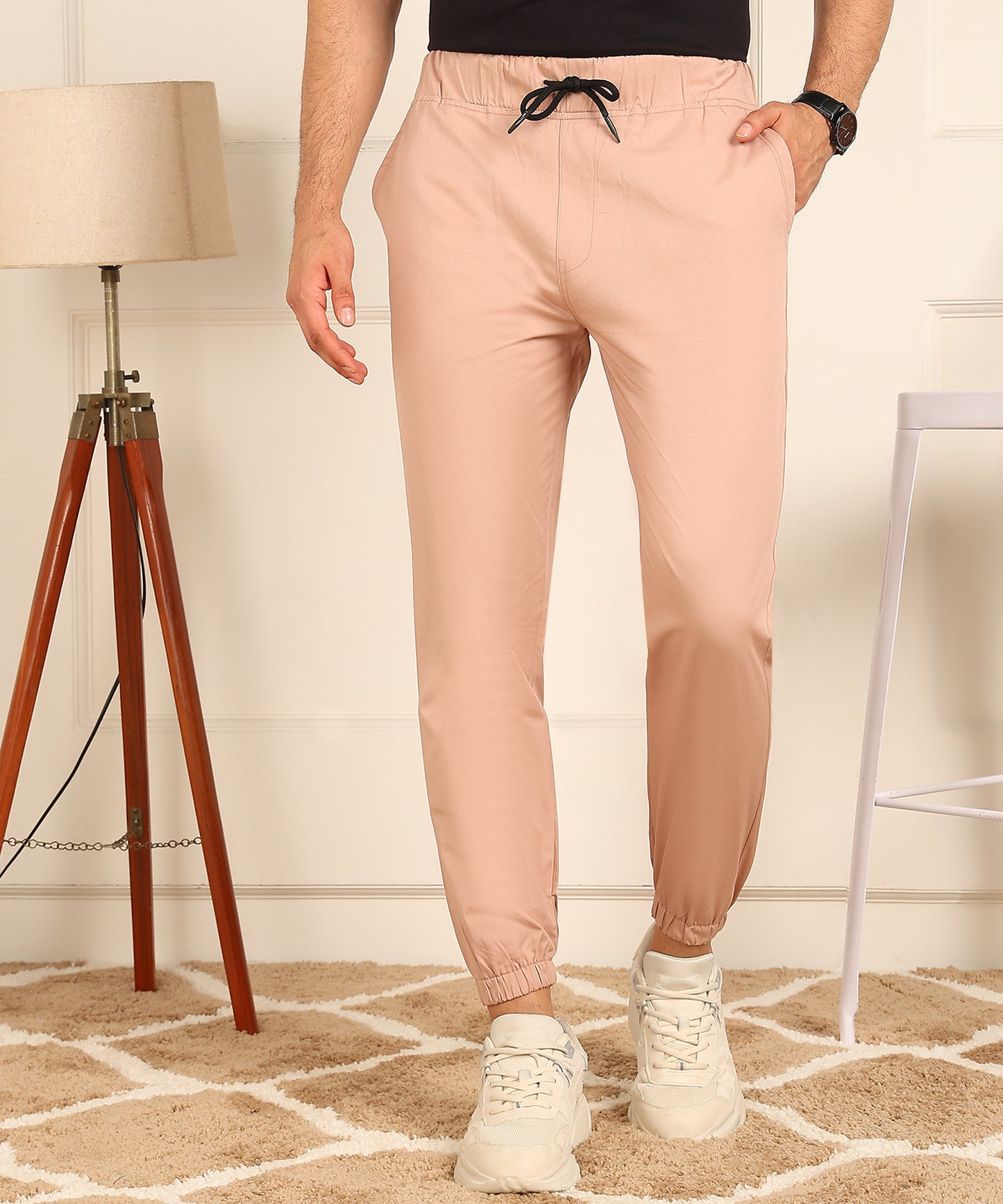 Slim Fit Jogger Style Trousers