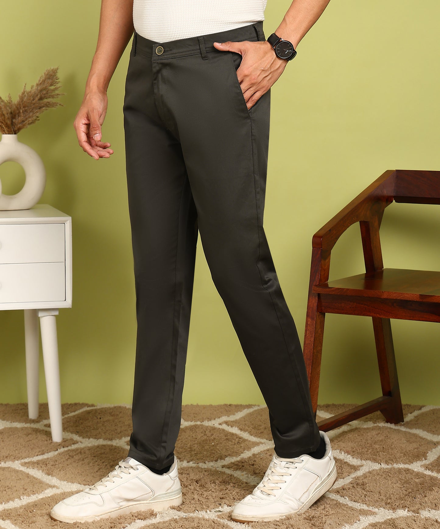 Slim Fit Men Trousers