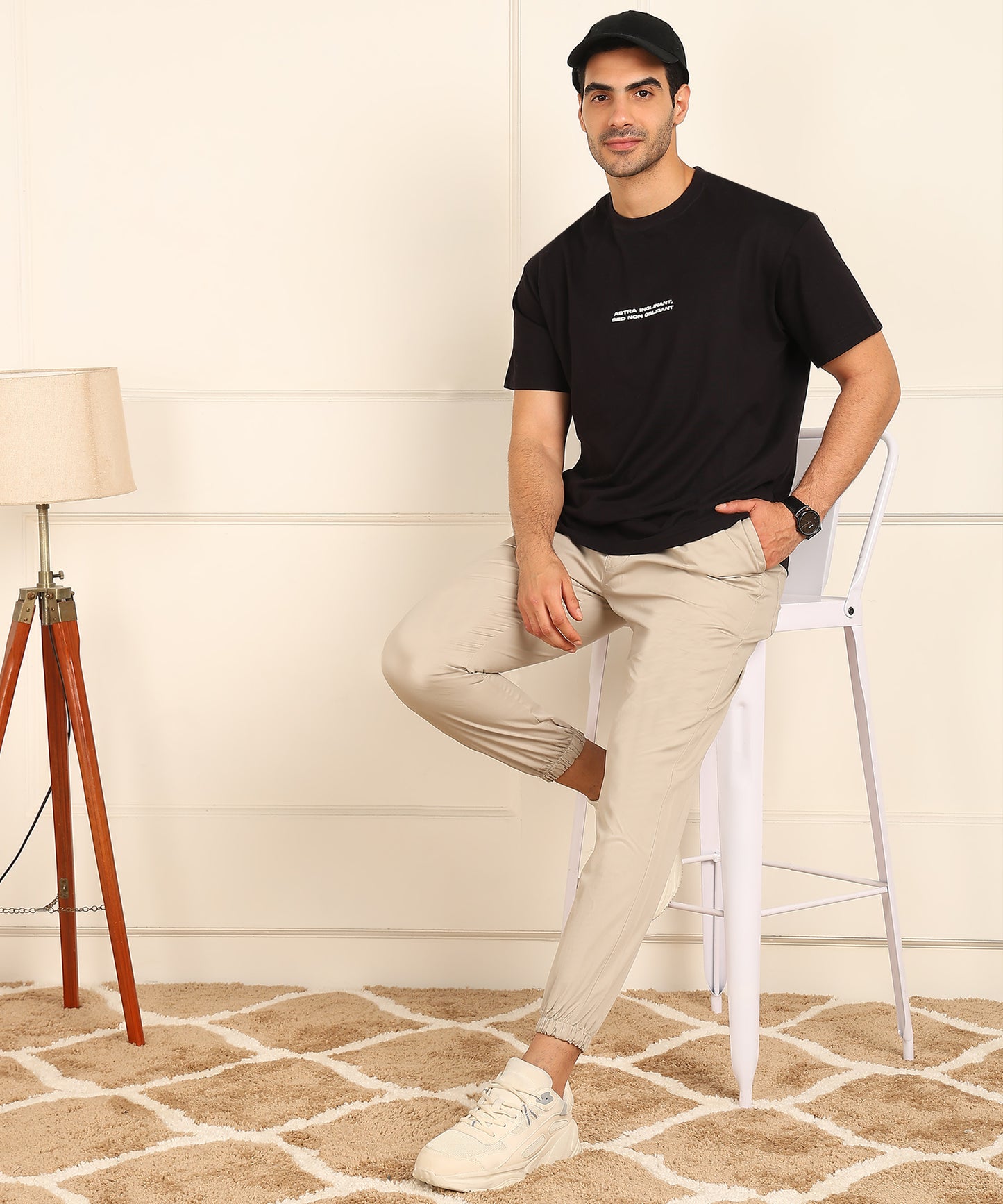 Slim Fit Jogger Style Trousers