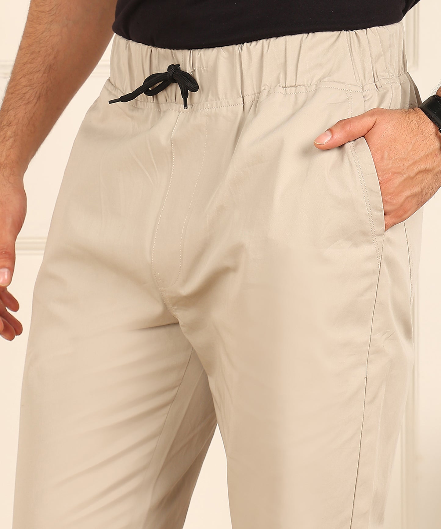 Slim Fit Jogger Style Trousers