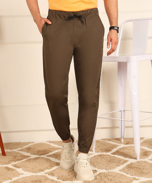 Slim Fit Jogger Style Trousers
