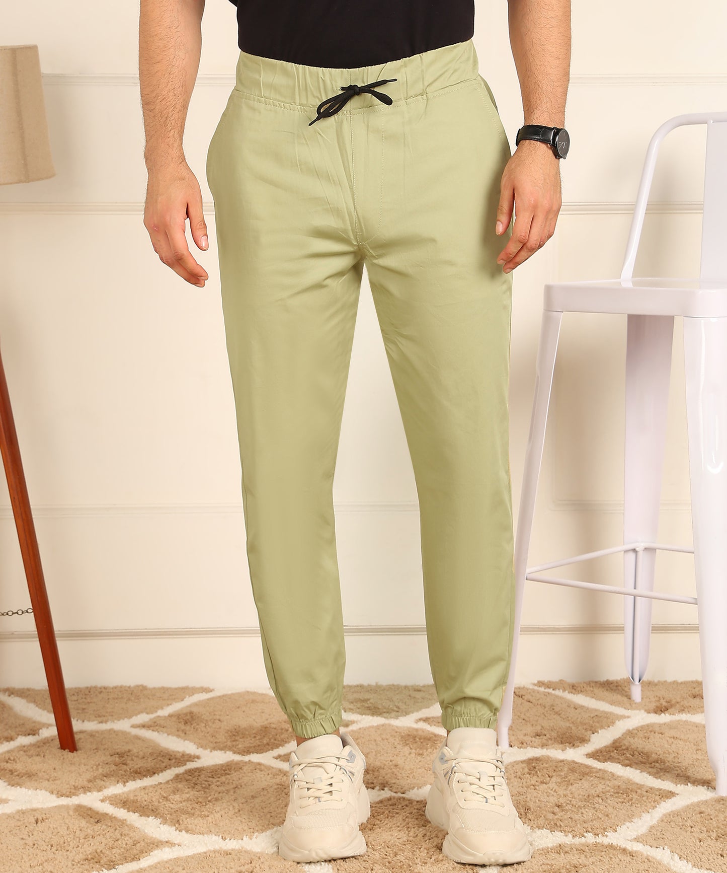 Slim Fit Jogger Style Trousers
