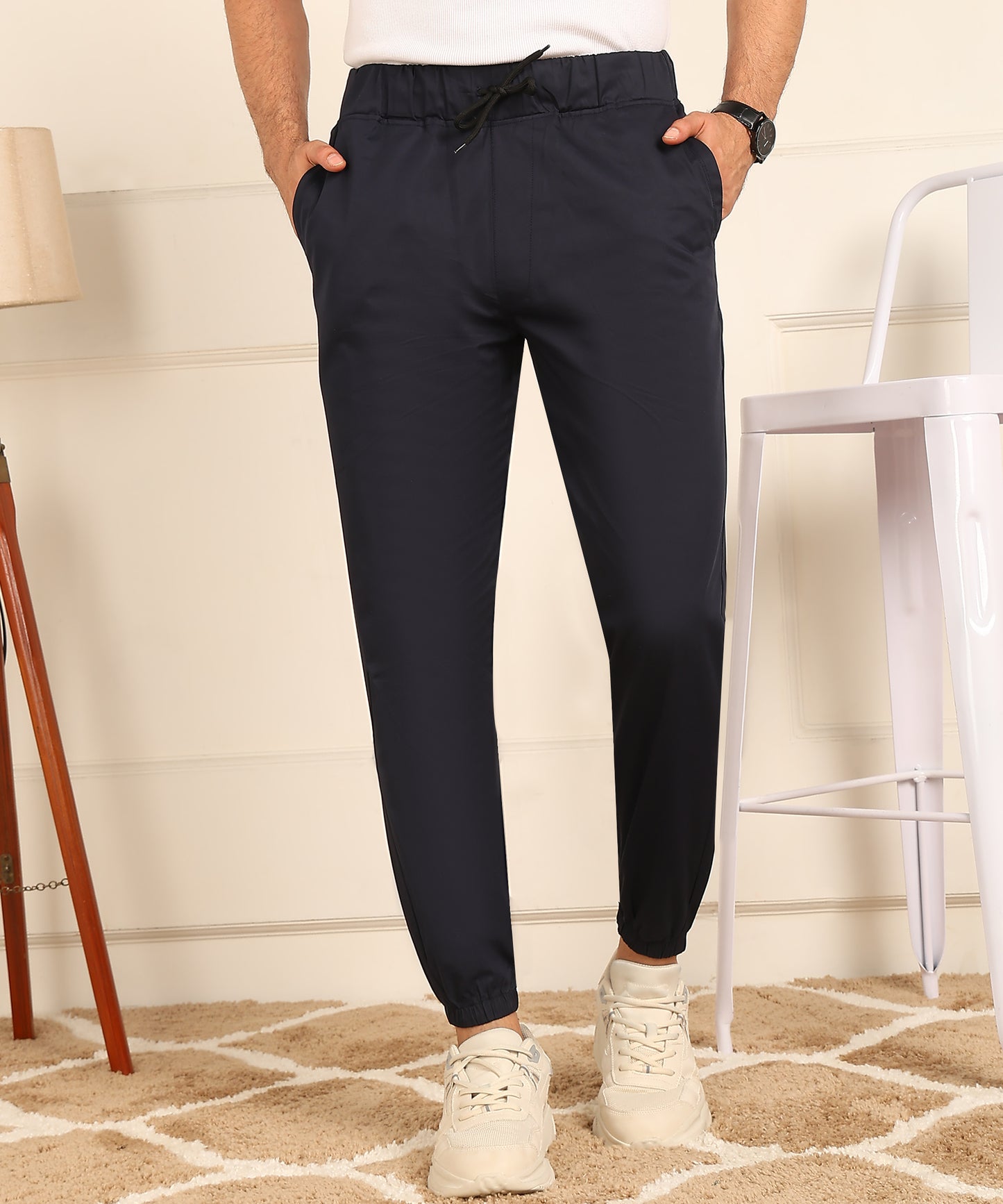 Slim Fit Jogger Style Trousers