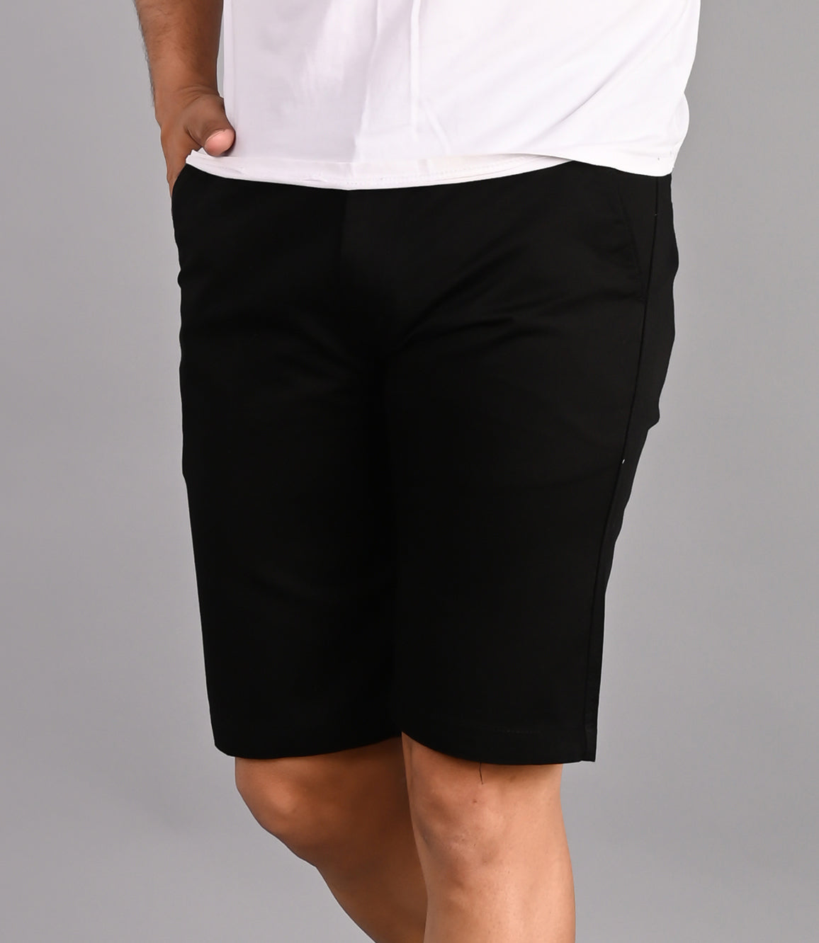 Solid Regular Shorts