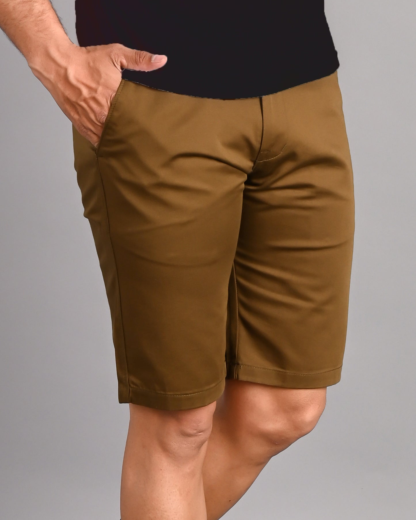 Solid Regular Shorts