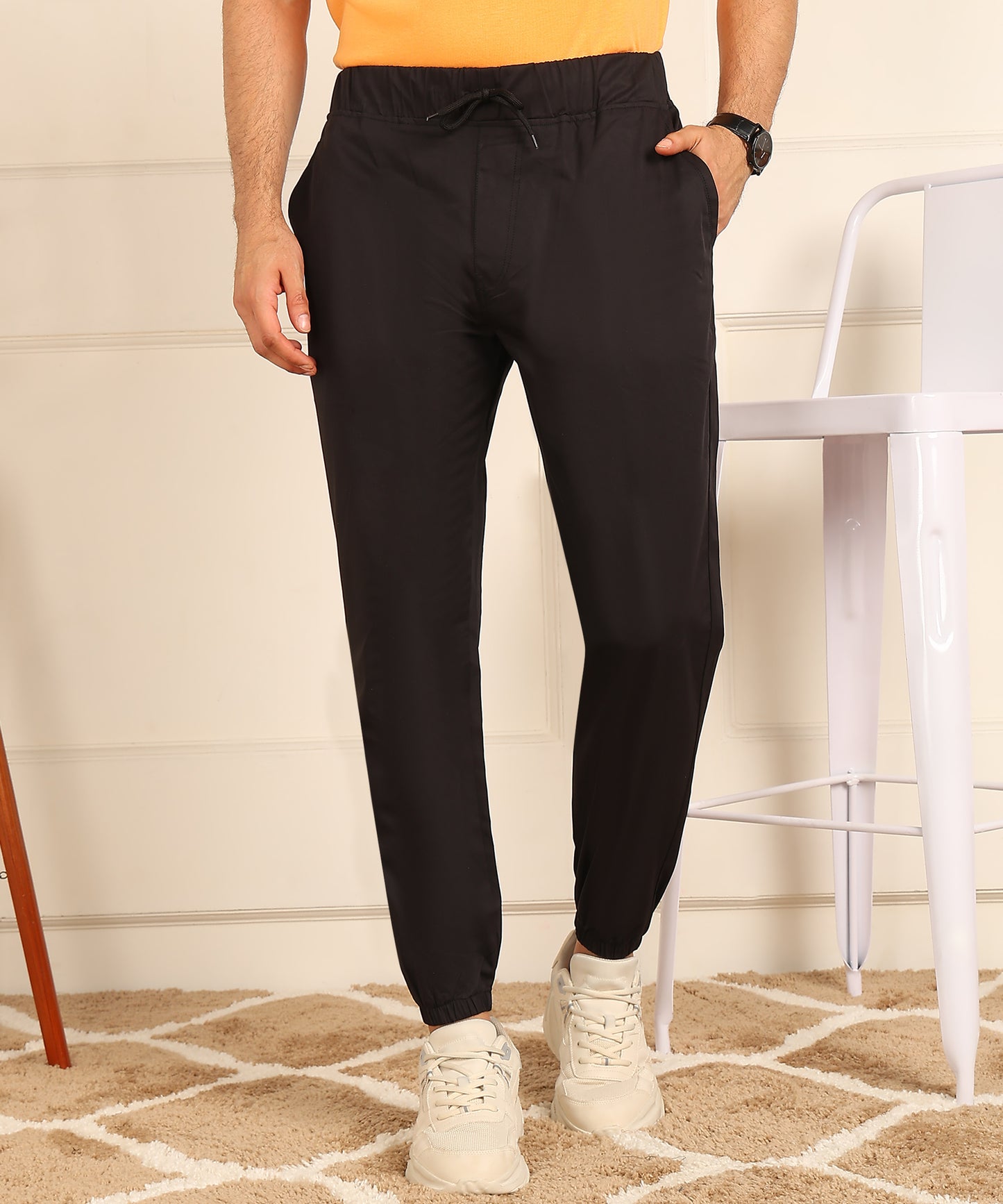 Slim Fit Jogger Style Trousers