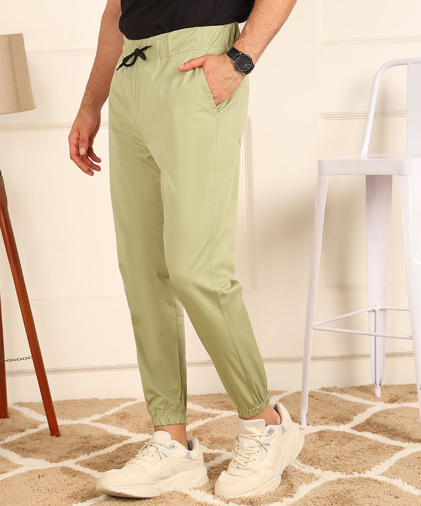 Slim Fit Jogger Style Trousers
