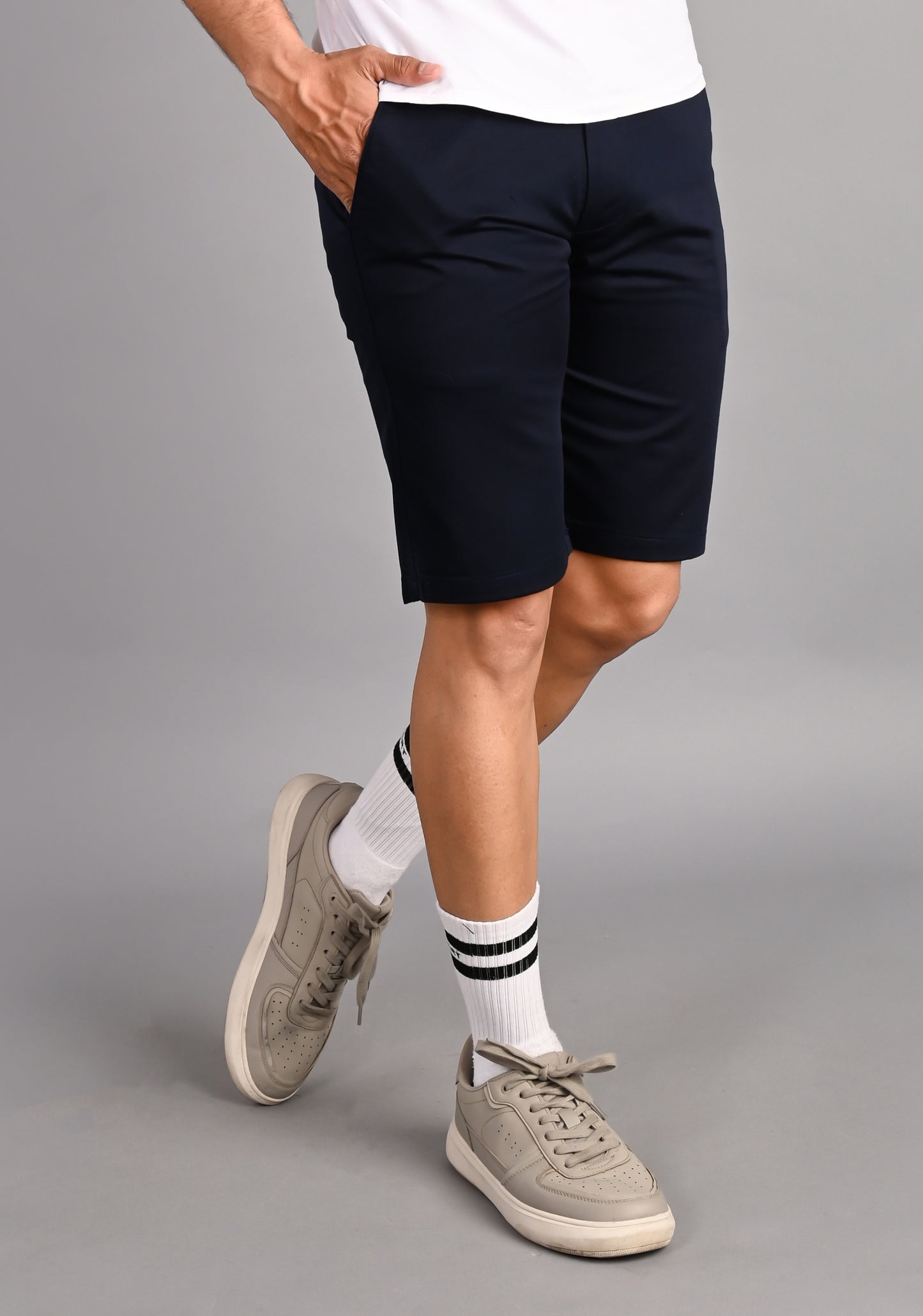 Solid Regular Shorts