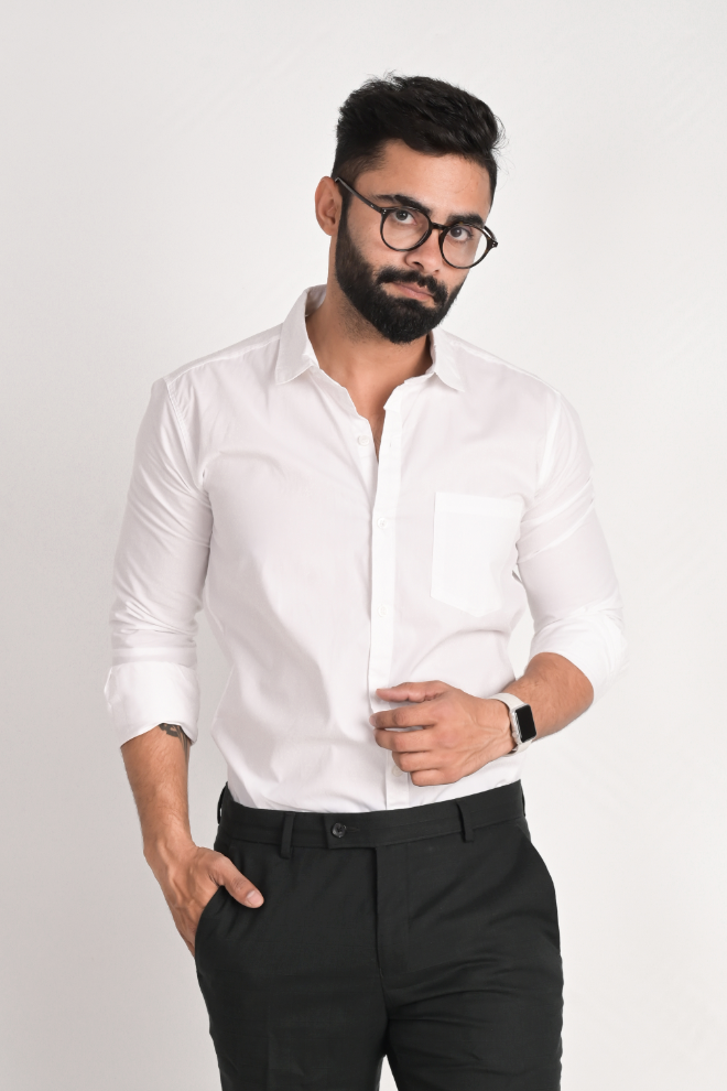 Men Solid Casual Multicolor Shirt