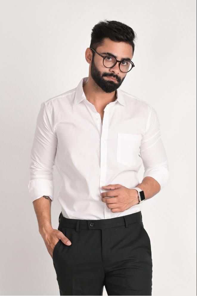Men Solid Casual Multicolor Shirt