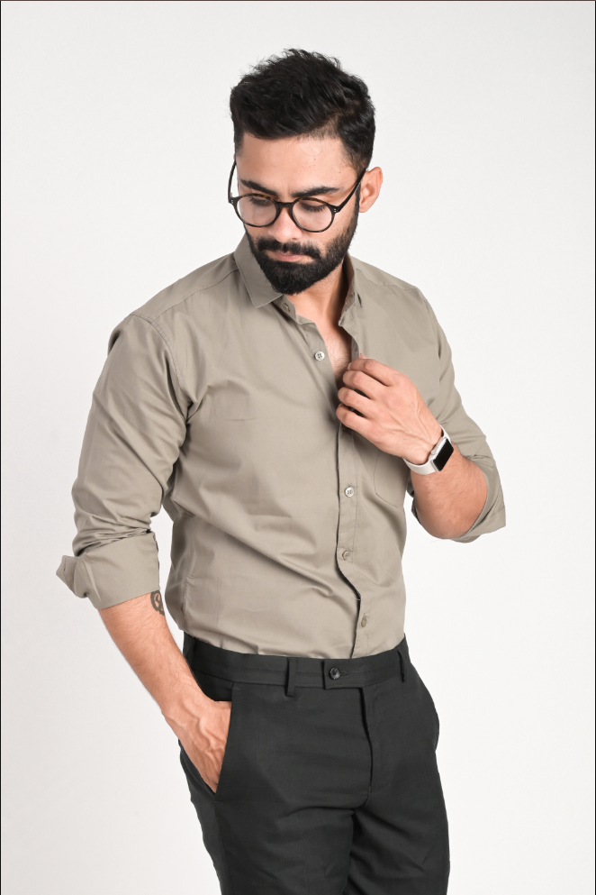 Men Solid Formal Multicolor Shirt (Pack of 2)