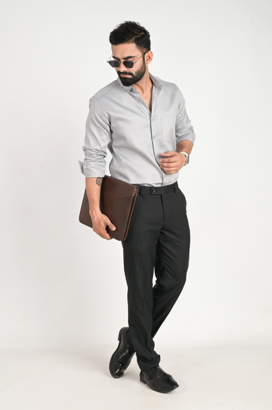 Men Solid Formal Multicolor Shirt (Pack of 2)