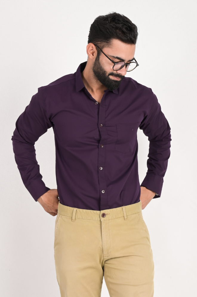 Men Solid Formal Multicolor Shirt (Pack of 2)