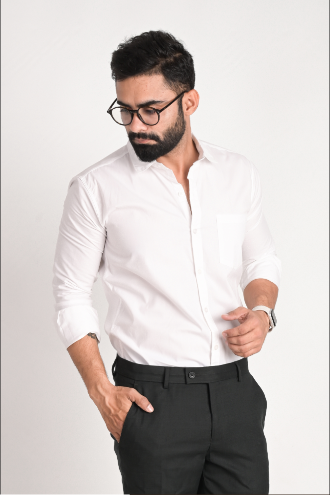 Men Solid Formal Multicolor Shirt (Pack of 2)