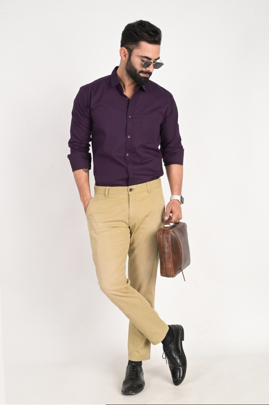 Men Solid Formal Multicolor Shirt (Pack of 2)