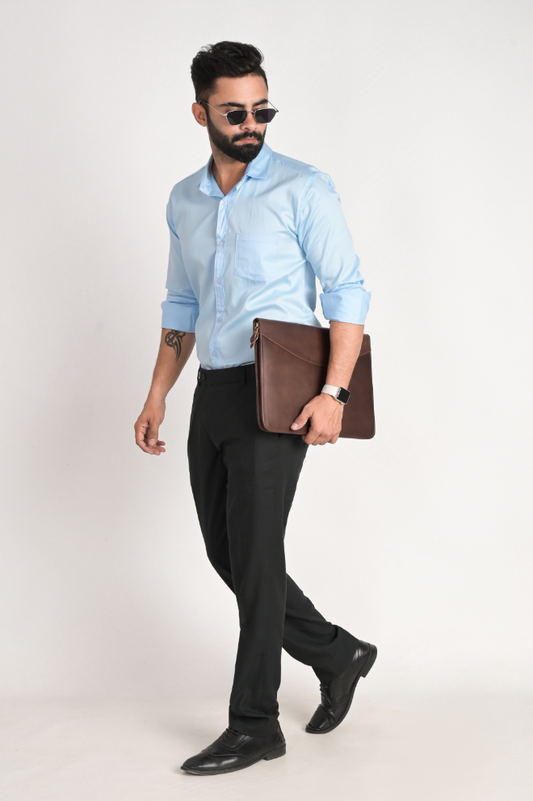 Men Solid Formal Multicolor Shirt (Pack of 2)
