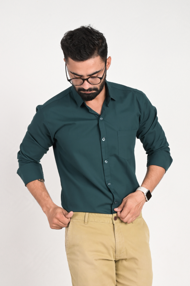Men Solid Formal Multicolor Shirt (Pack of 2)