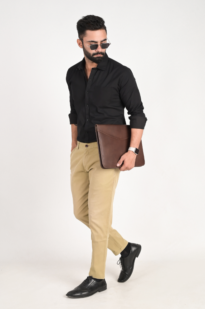 Men Solid Formal Multicolor Shirt (Pack of 2)