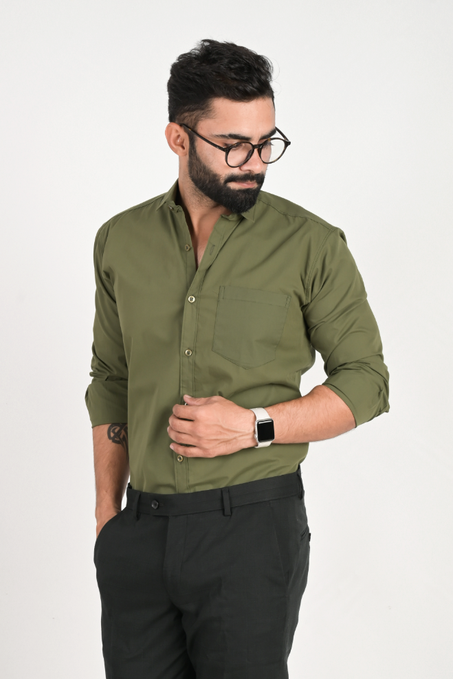 Men Solid Formal Multicolor Shirt (Pack of 2)