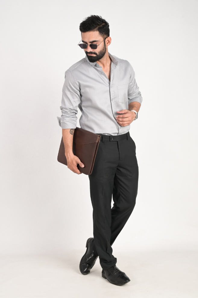 Men Solid Formal Multicolor Shirt (Pack of 2)