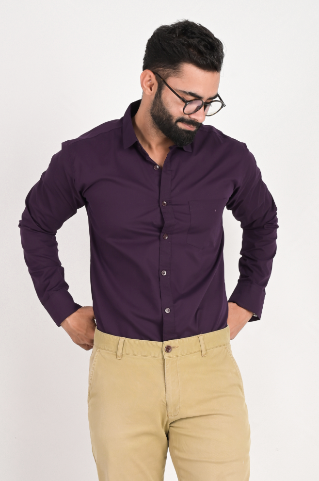 Men Solid Formal Multicolor Shirt (Pack of 2)