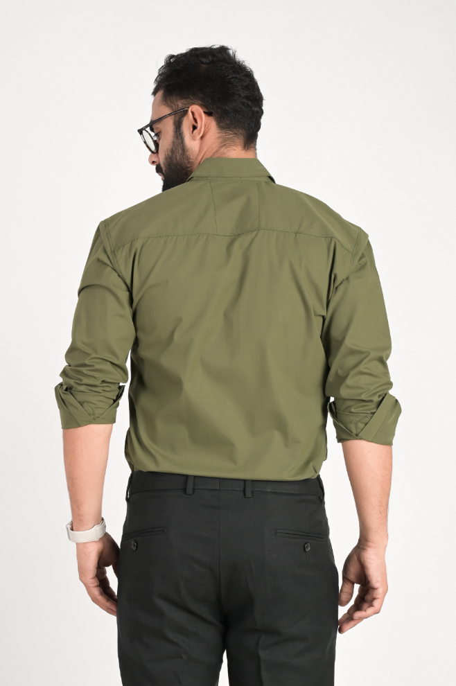 Men Solid Formal Multicolor Shirt (Pack of 2)