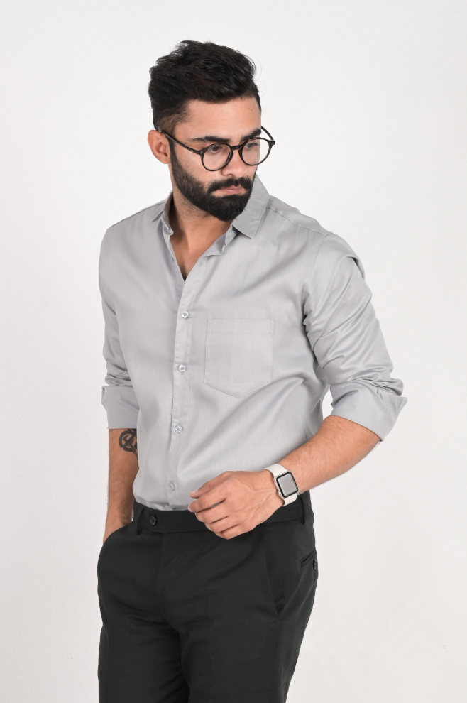 Men Solid Formal Multicolor Shirt (Pack of 2)