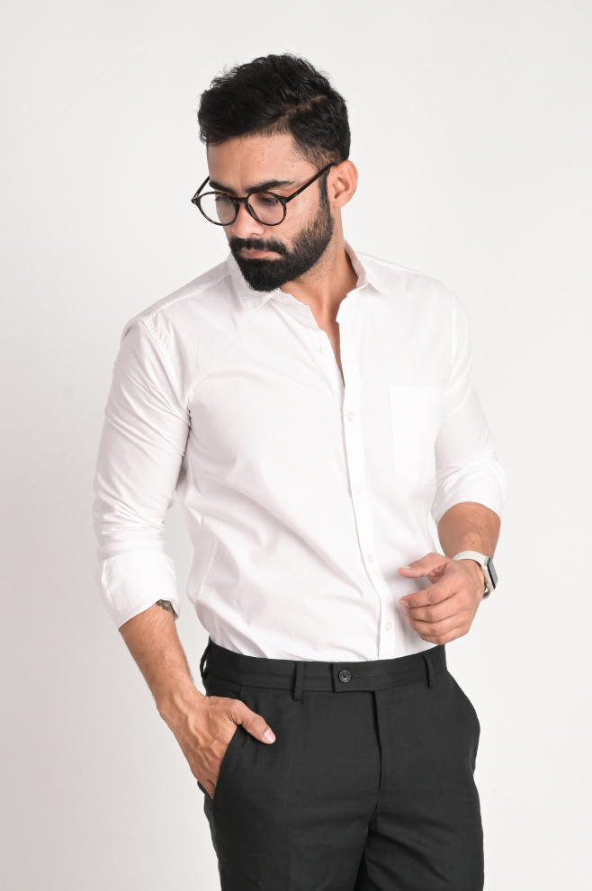 Men Solid Formal Multicolor Shirt (Pack of 2)