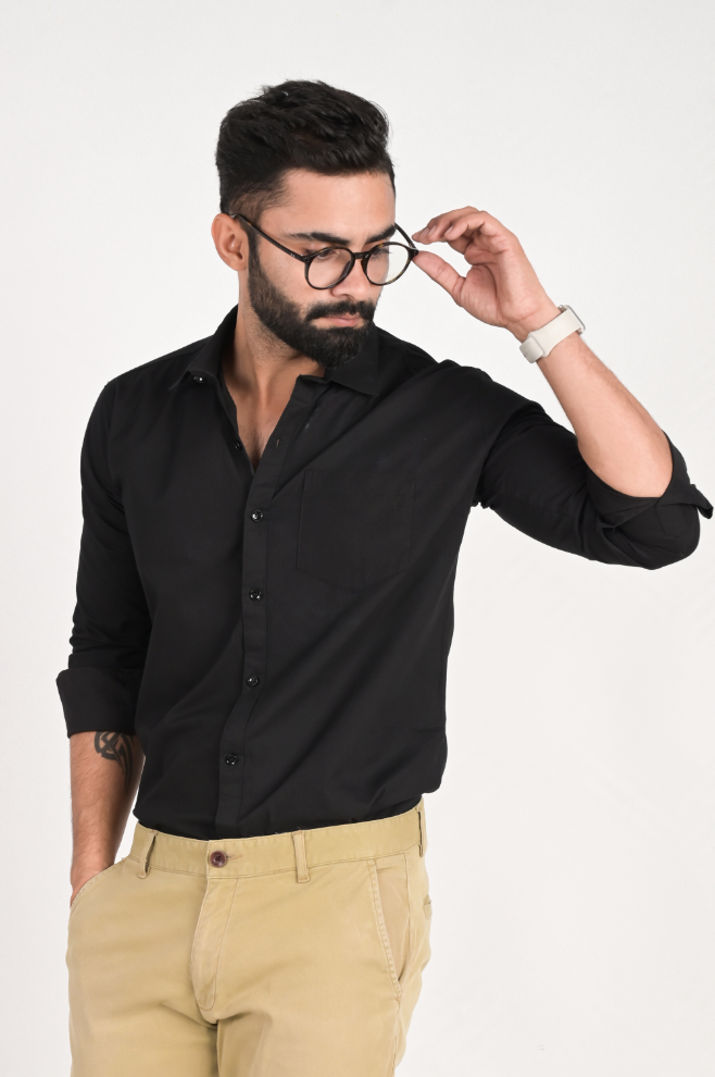 Men Solid Formal Multicolor Shirt (Pack of 2)