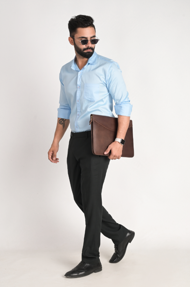 Men Solid Formal Multicolor Shirt (Pack of 2)