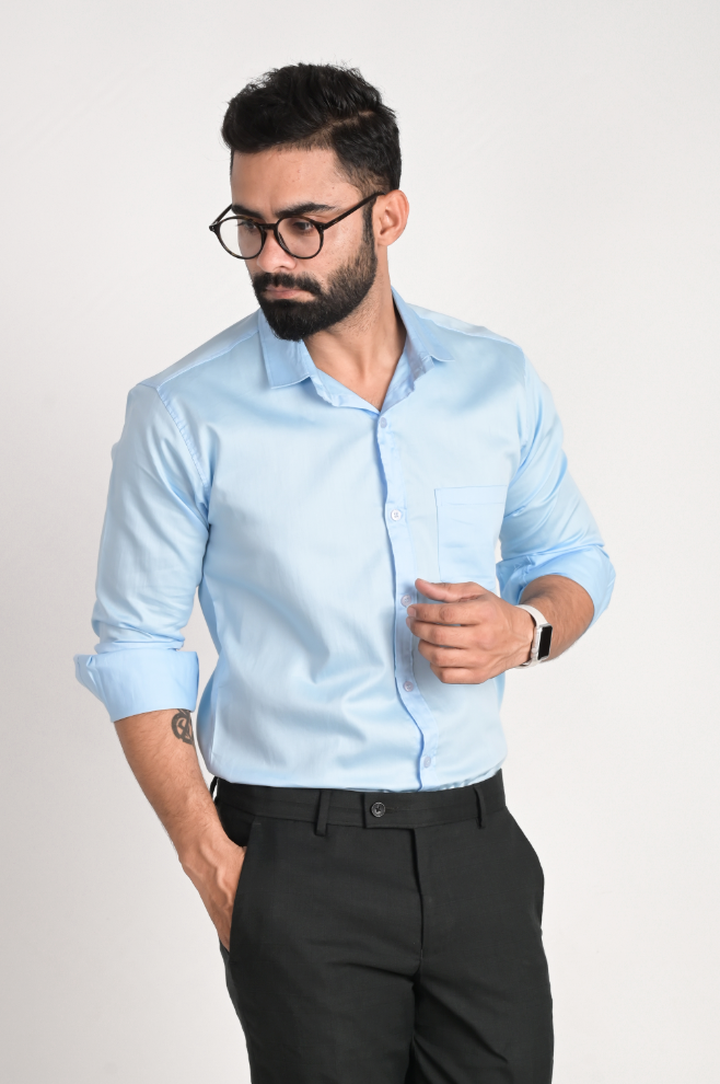 Men Solid Formal Multicolor Shirt (Pack of 2)