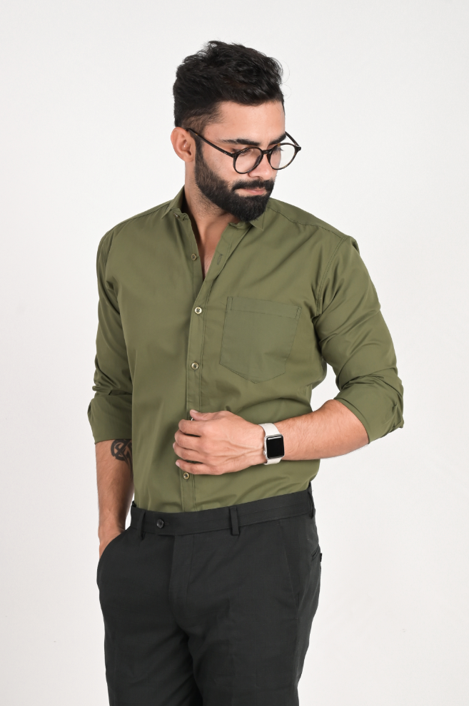 Men Solid Formal Multicolor Shirt (Pack of 2)