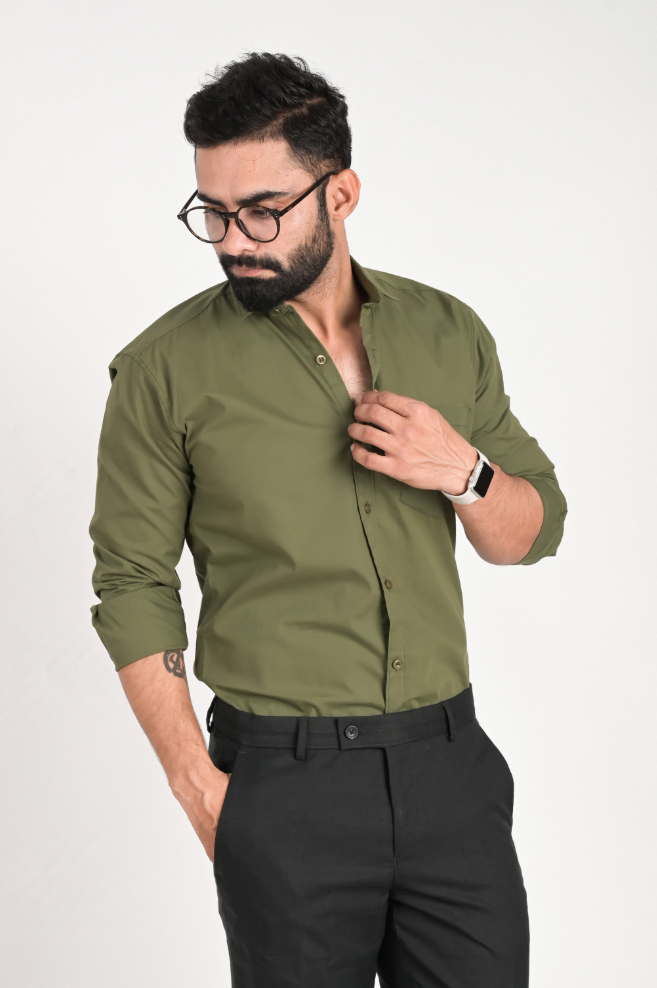 Men Solid Formal Multicolor Shirt (Pack of 2)