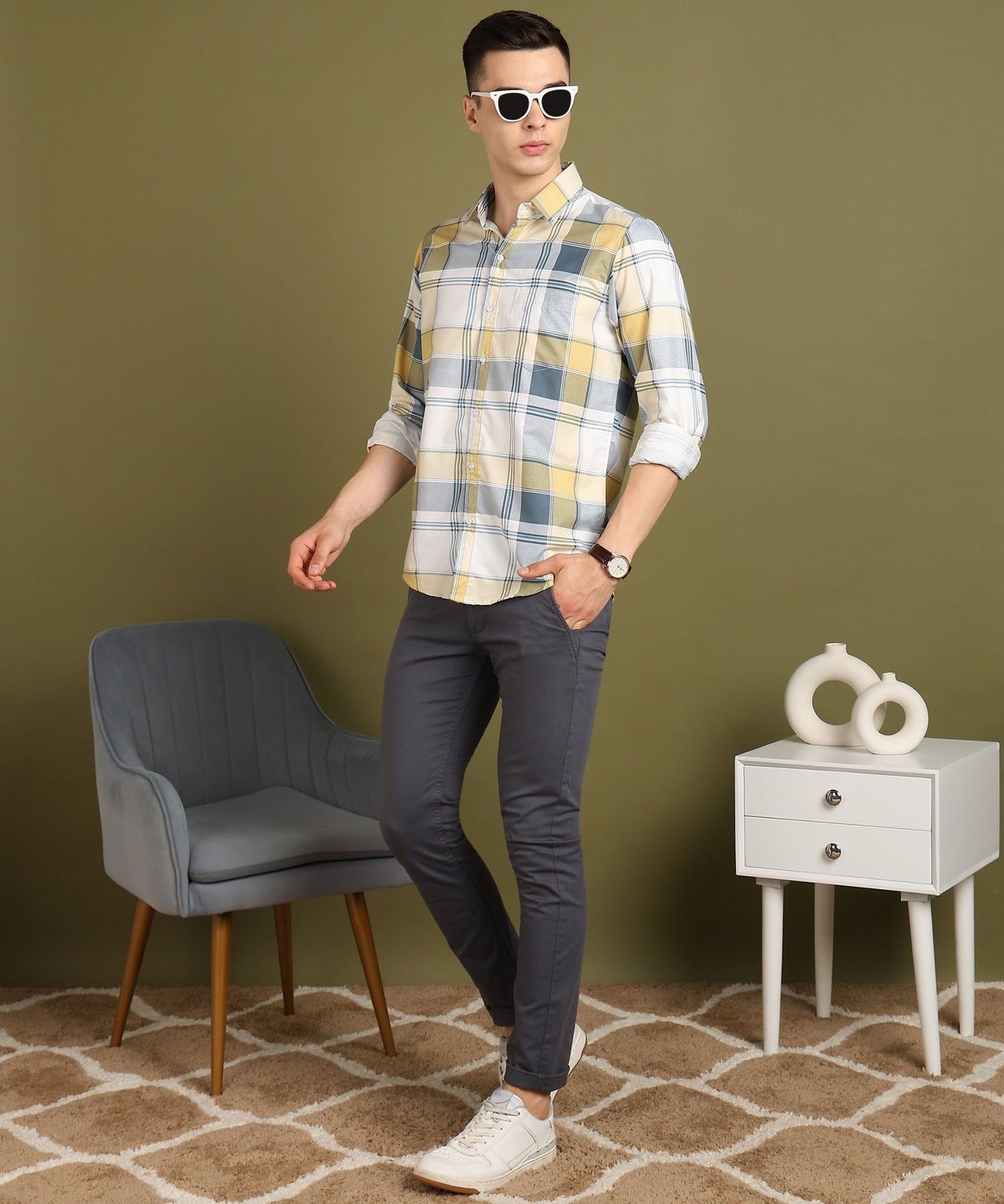 Checkered Casual Shirt