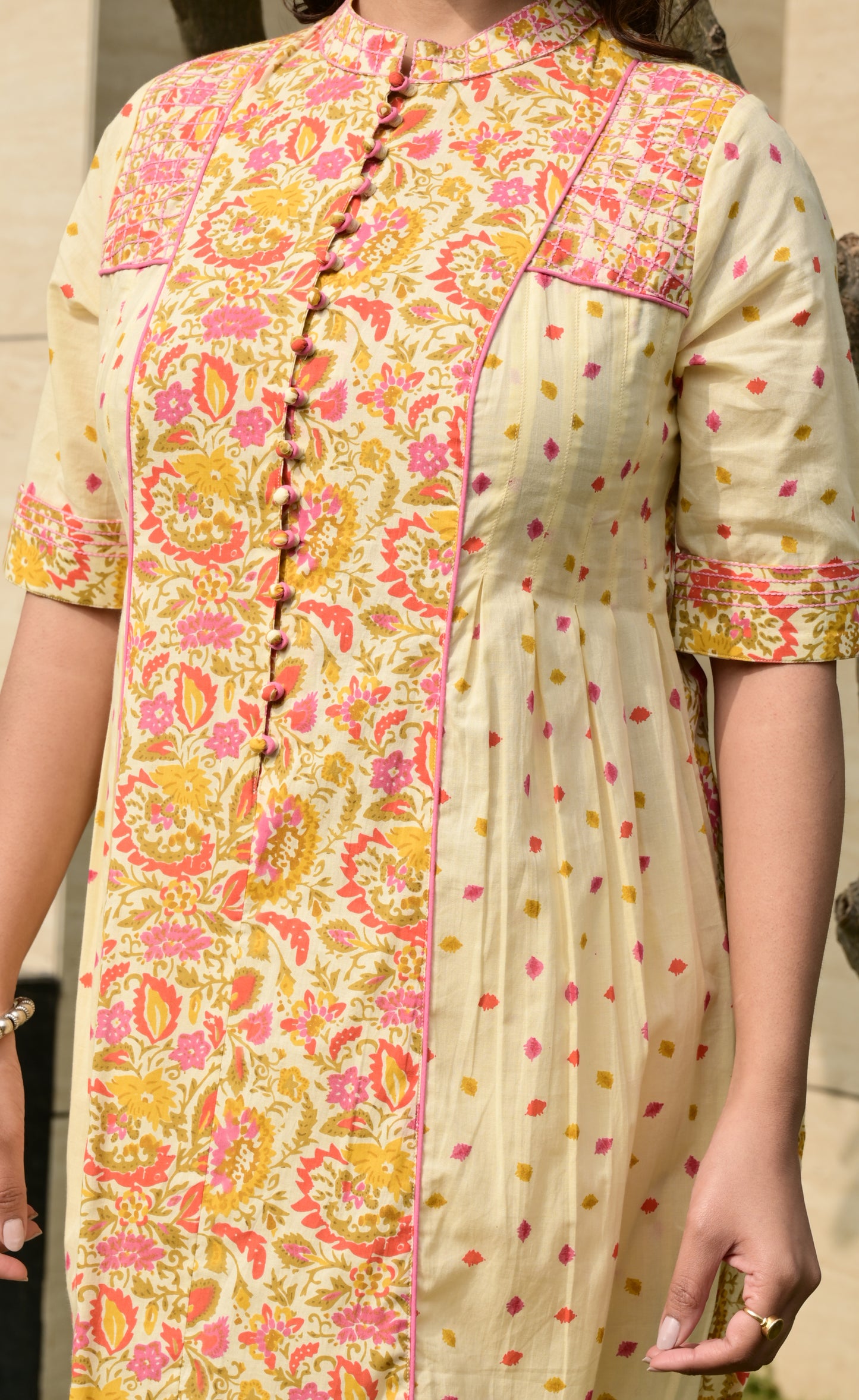 FUBAR Women Kurta Pyjama Dupatta Set