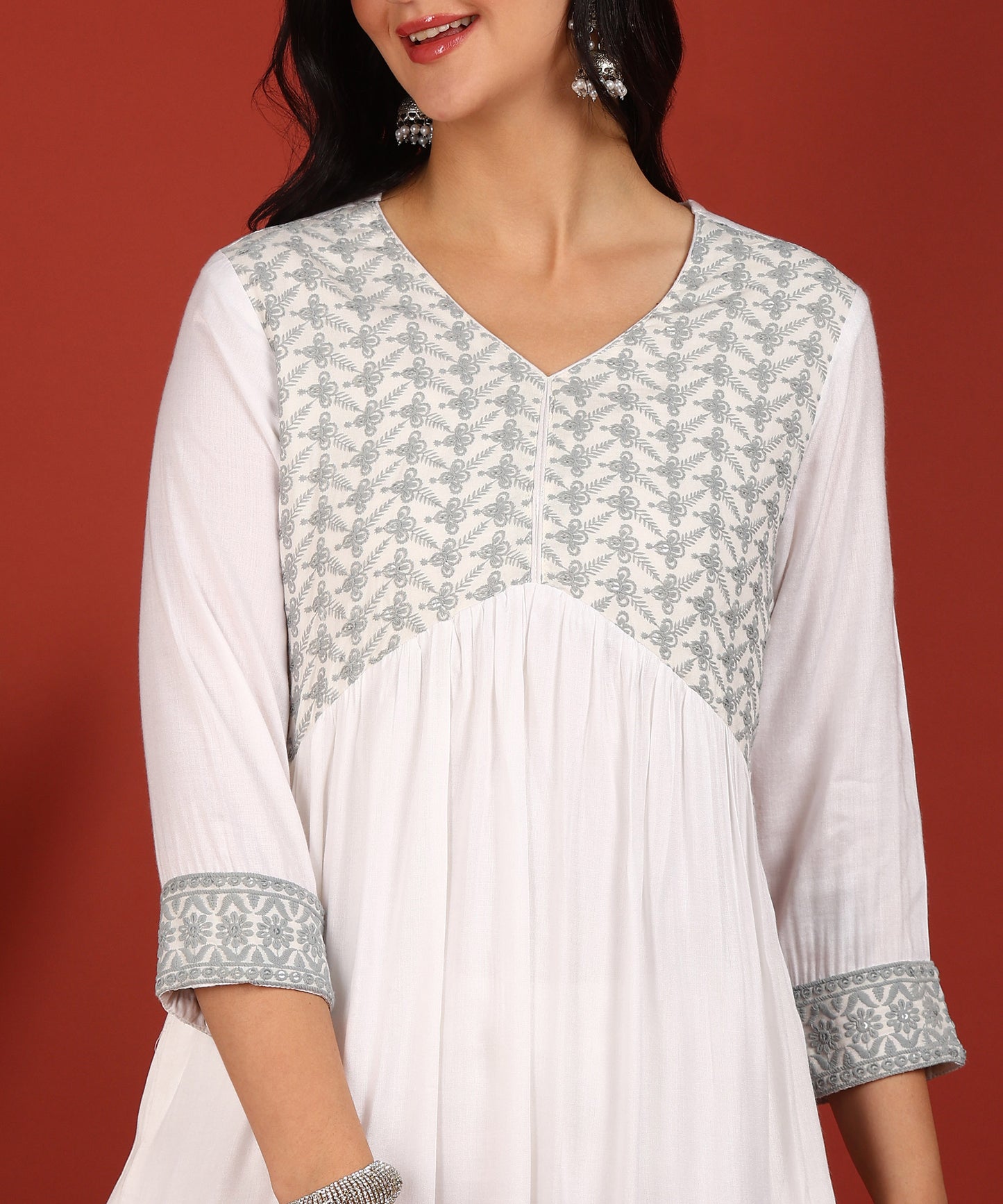 FUBAR Women Kurta Pyjama Dupatta Set