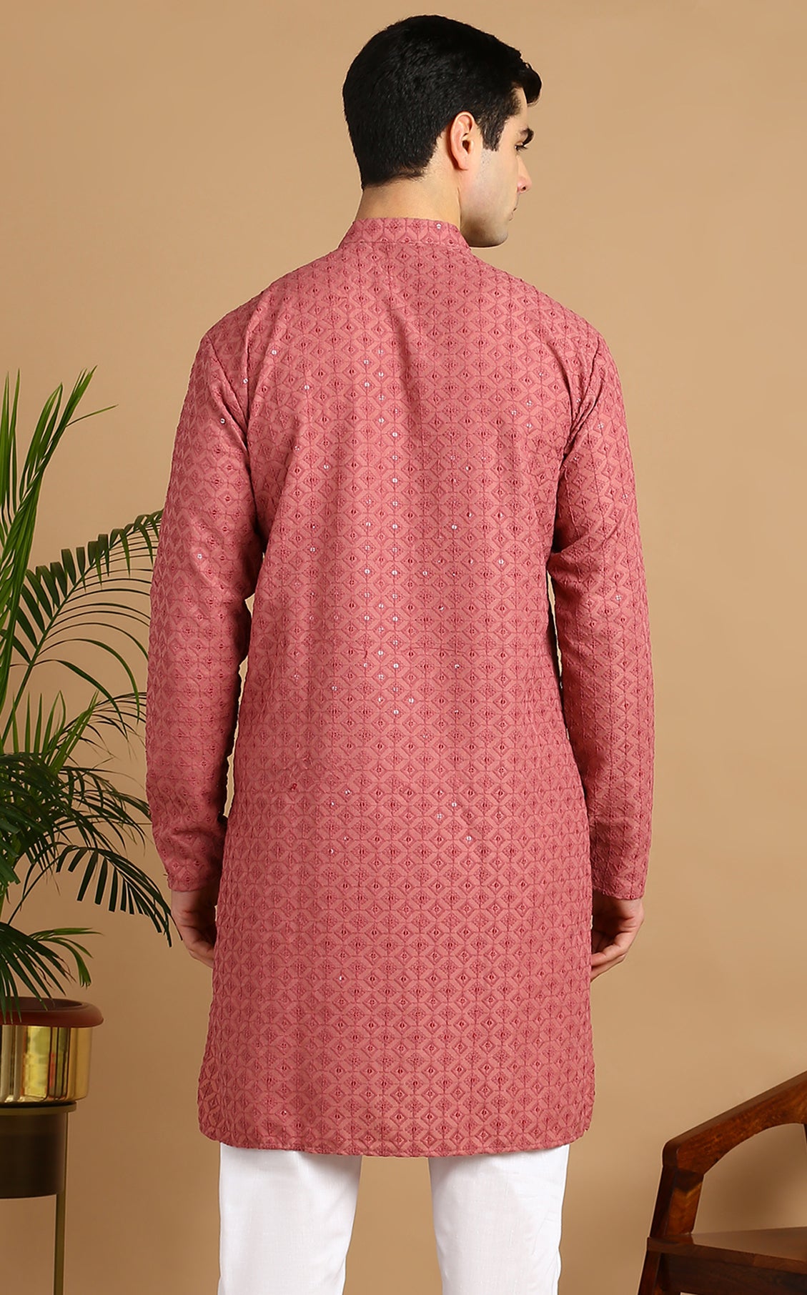 Embroidered Straight Kurta