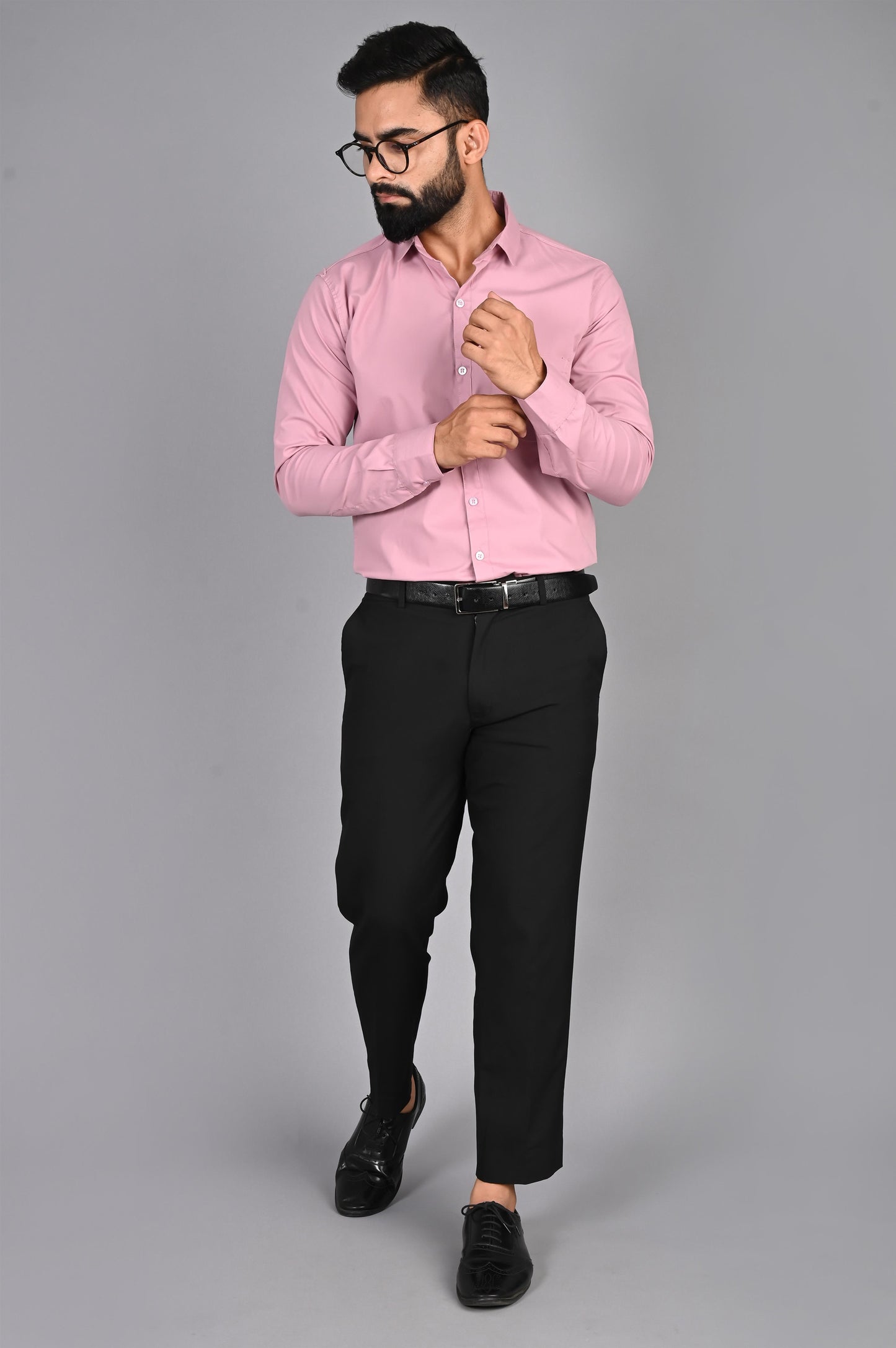 Men Solid Formal Multicolor Shirt (Pack of 2)