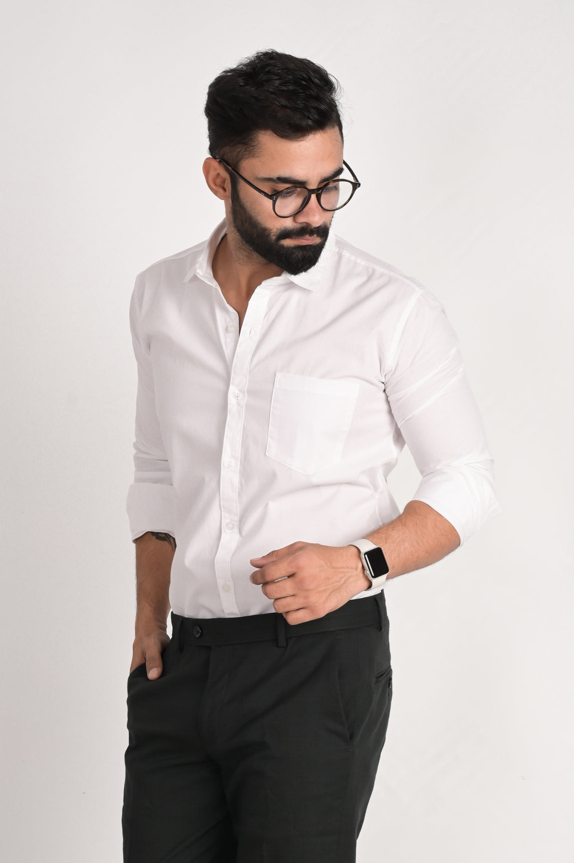 Men Solid Formal Multicolor Shirt (Pack of 2)