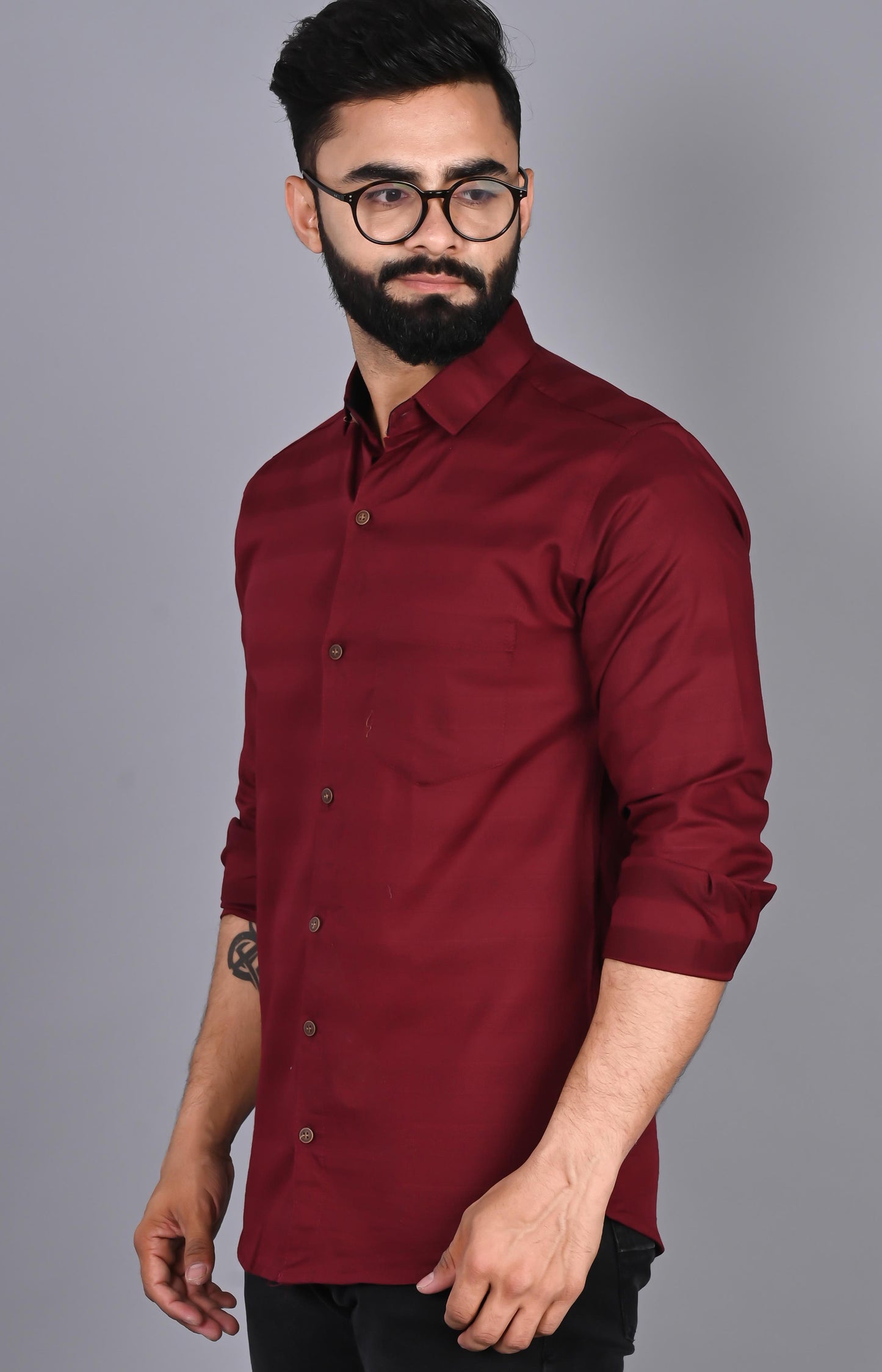 Men Striped Casual Shirt
