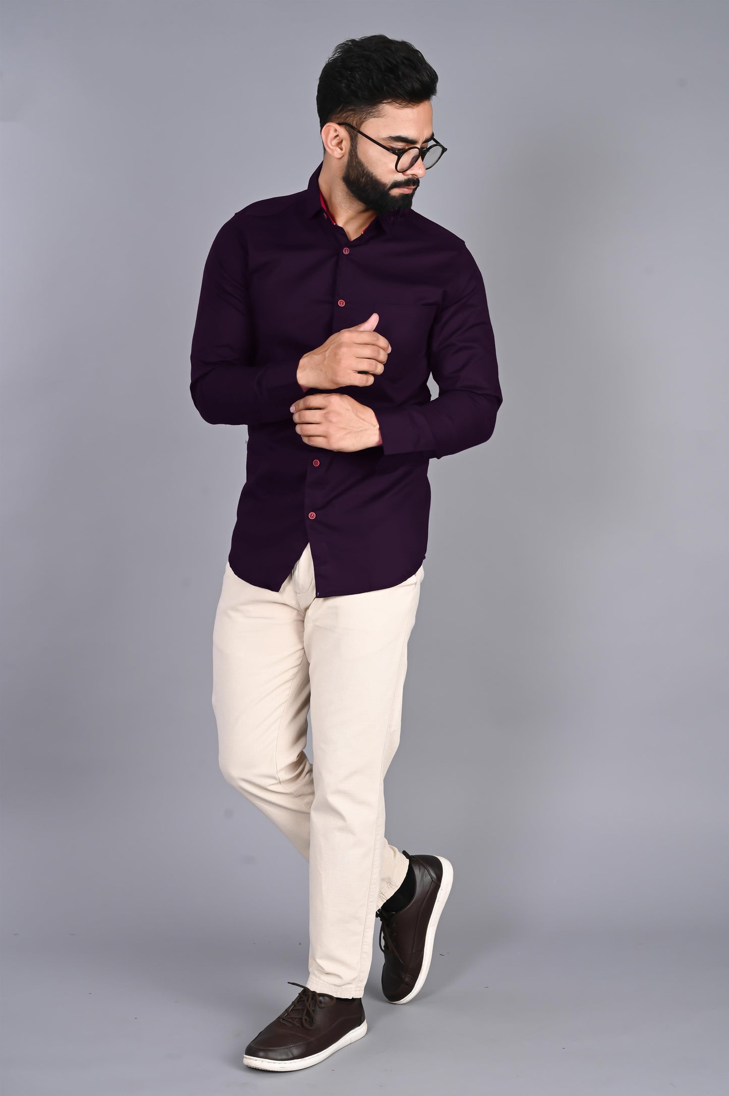 Men Striped Casual Shirt
