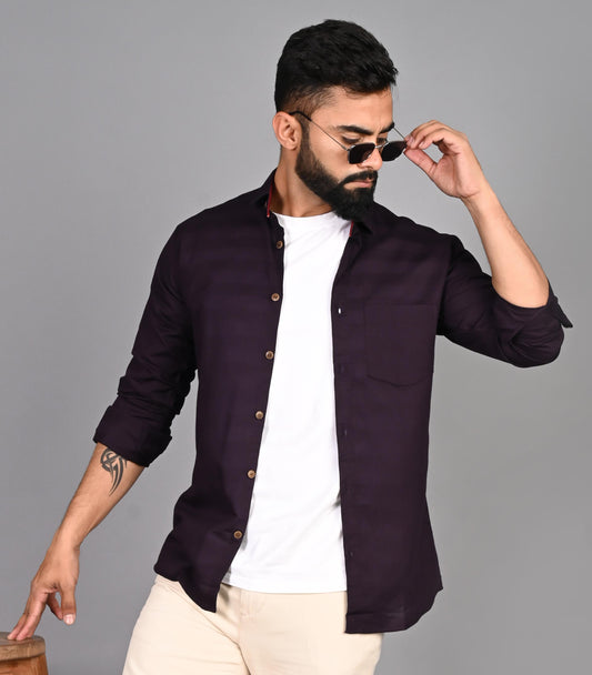 Men Striped Casual Shirt