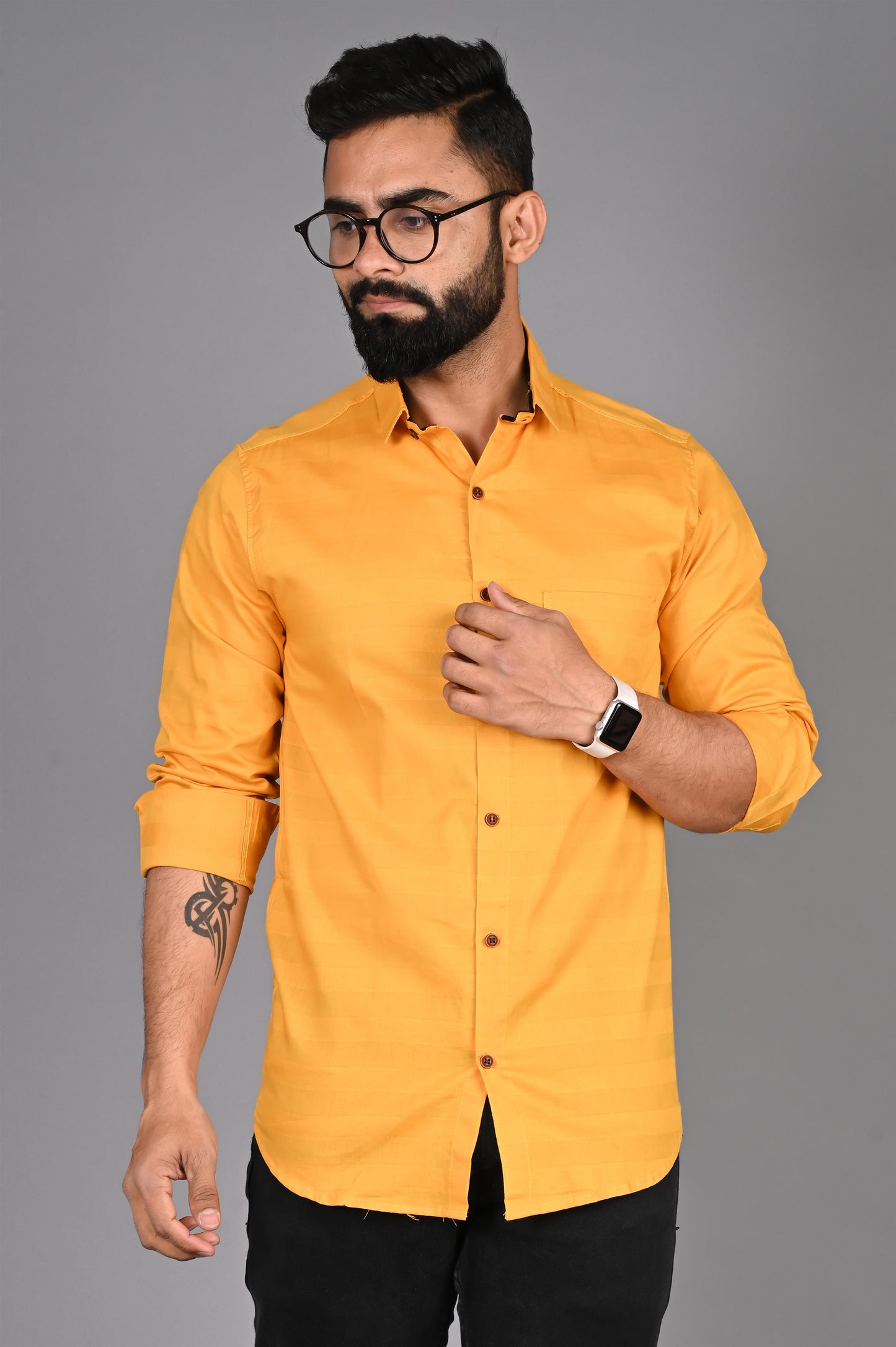 Men Striped Casual Shirt