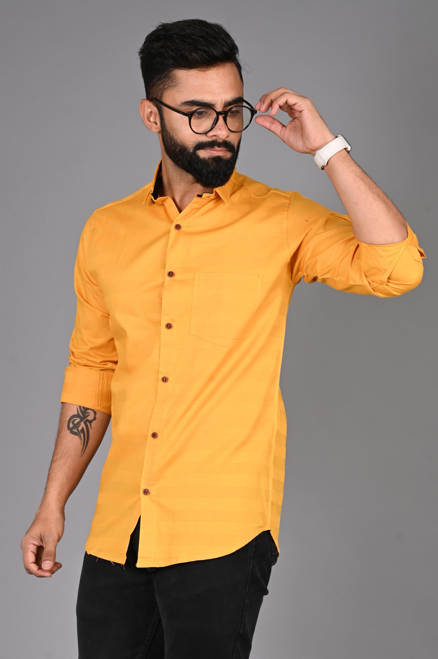 Men Striped Casual Shirt